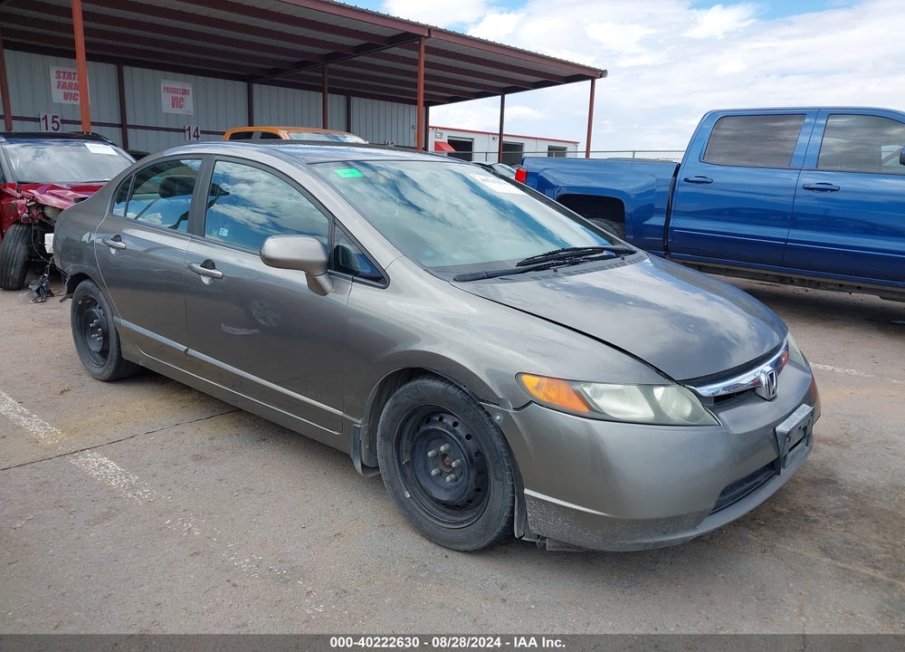 2008 HONDA CIVIC SDN LX VIN: 1HGFA16598L018251