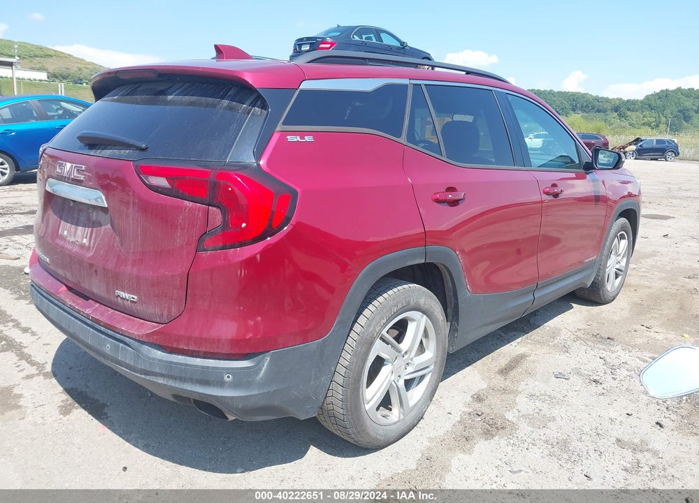 2018 GMC TERRAIN SLE VIN: 3GKALTEX2JL255468