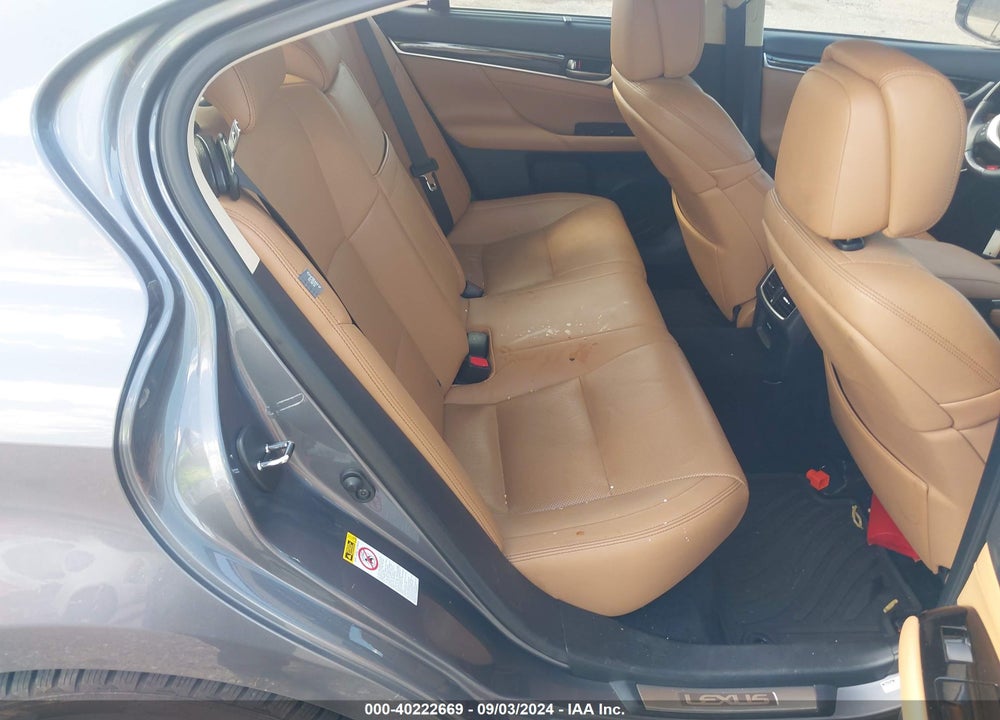 2013 LEXUS GS 350 VIN: JTHCE1BL3D5007530