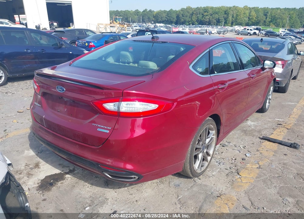 2014 FORD FUSION TITANIUM VIN: 3FA6P0K97ER385684