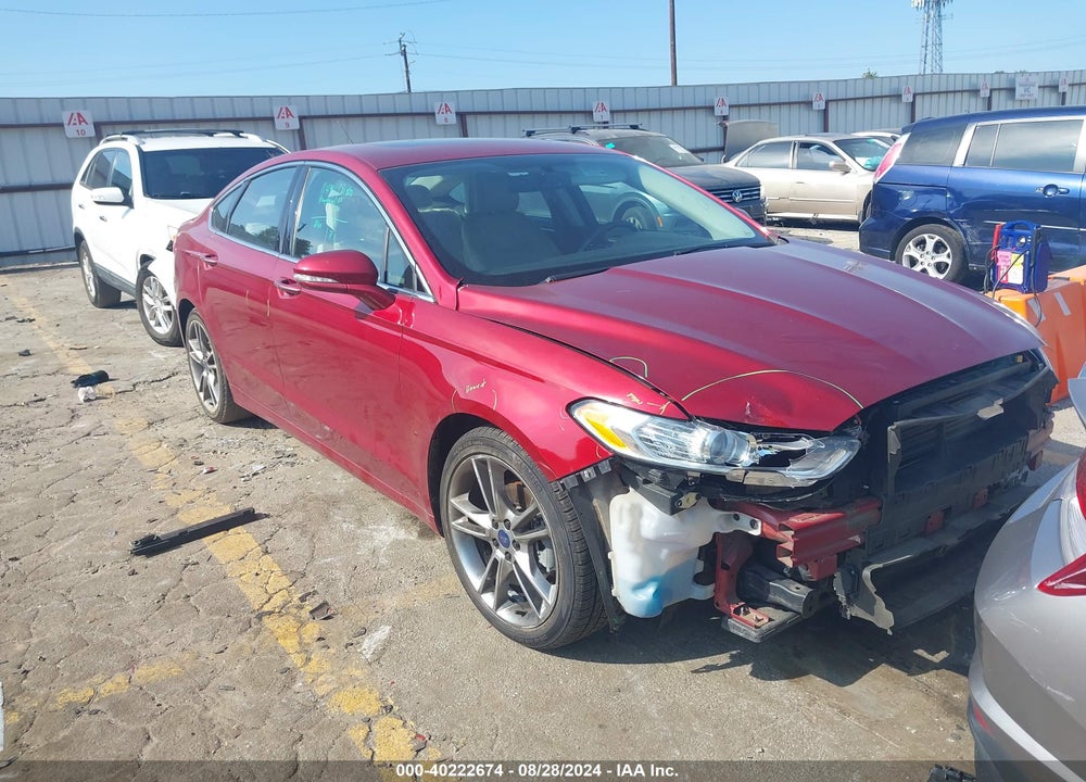 2014 FORD FUSION TITANIUM VIN: 3FA6P0K97ER385684