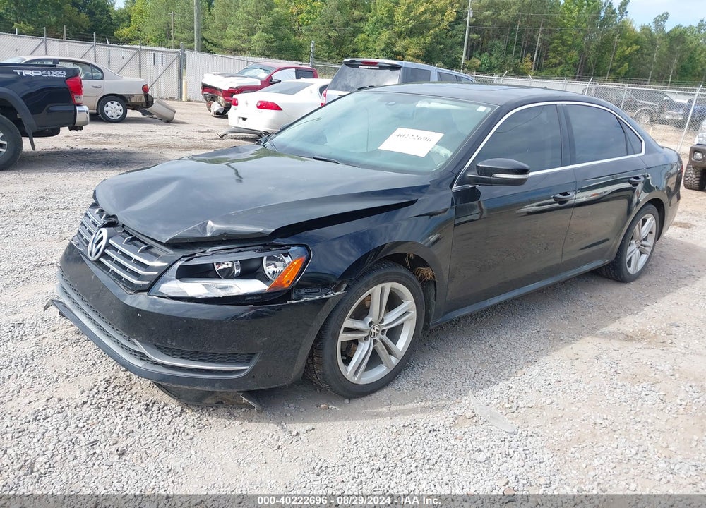 2014 VOLKSWAGEN PASSAT 2.0L TDI SE VIN: 1VWBN7A37EC059089