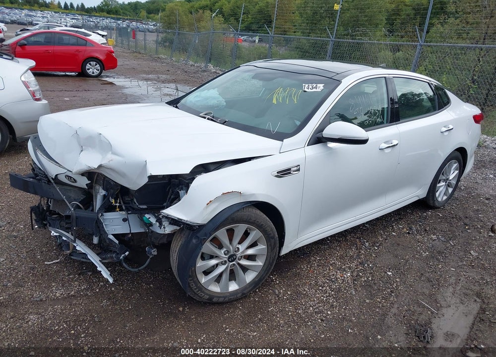 2016 KIA OPTIMA EX VIN: 5XXGU4L3XGG077824