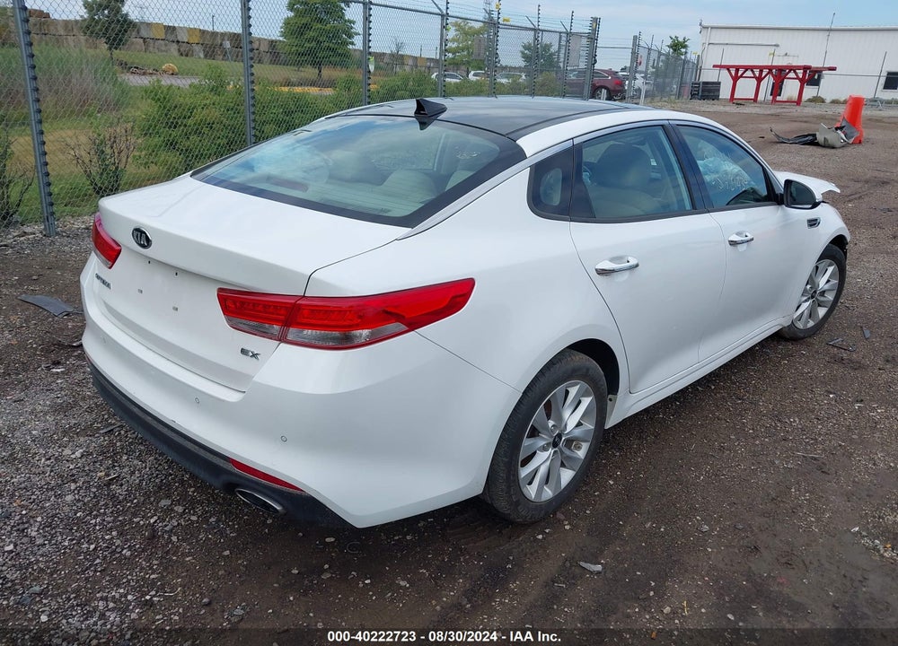 2016 KIA OPTIMA EX VIN: 5XXGU4L3XGG077824
