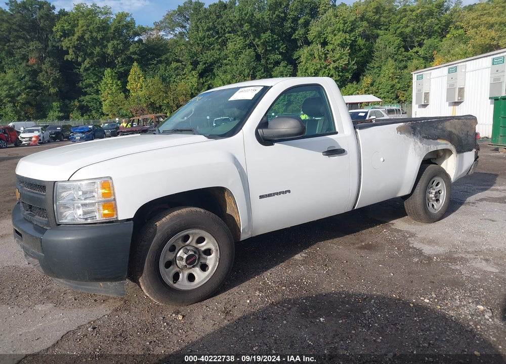 2012 GMC SIERRA 1500 WORK TRUCK VIN: 1GTN1TEX4CZ309920