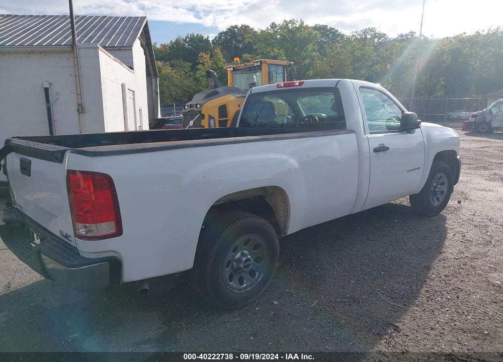 2012 GMC SIERRA 1500 WORK TRUCK VIN: 1GTN1TEX4CZ309920