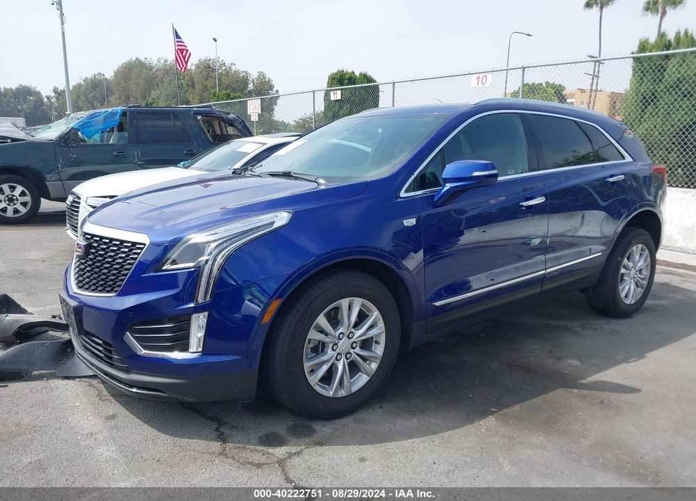 2023 CADILLAC XT5 FWD LUXURY VIN: 1GYKNAR44PZ124424