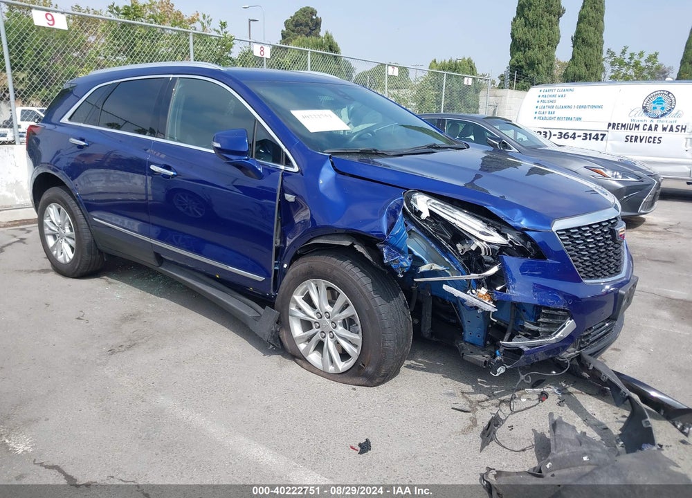 2023 CADILLAC XT5 FWD LUXURY VIN: 1GYKNAR44PZ124424