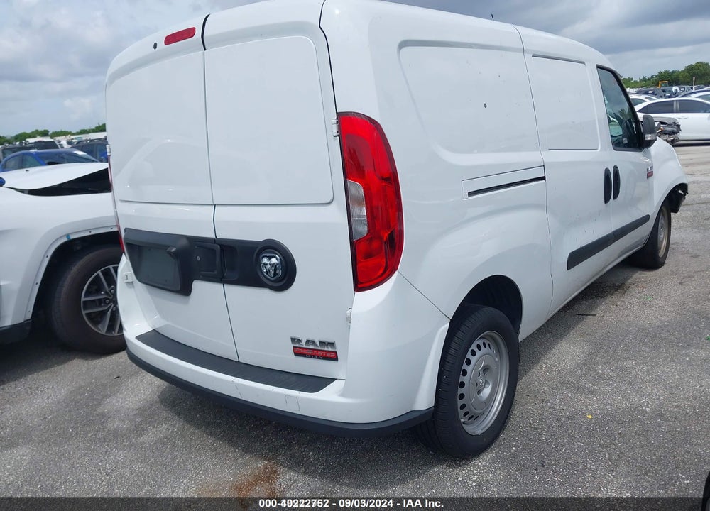 2022 RAM PROMASTER CITY CARGO VAN VIN: ZFBHRFAB3N6W54705
