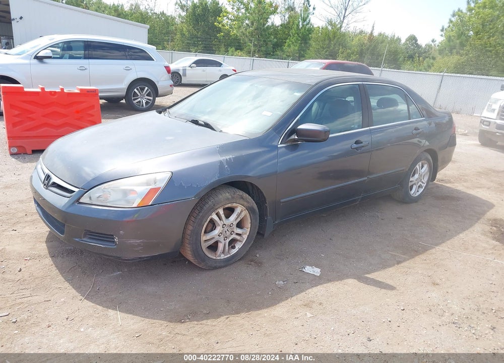 2007 HONDA ACCORD 2.4 EX VIN: 1HGCM56747A040770