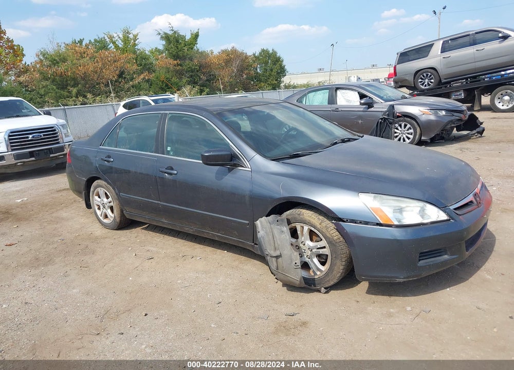 2007 HONDA ACCORD 2.4 EX VIN: 1HGCM56747A040770