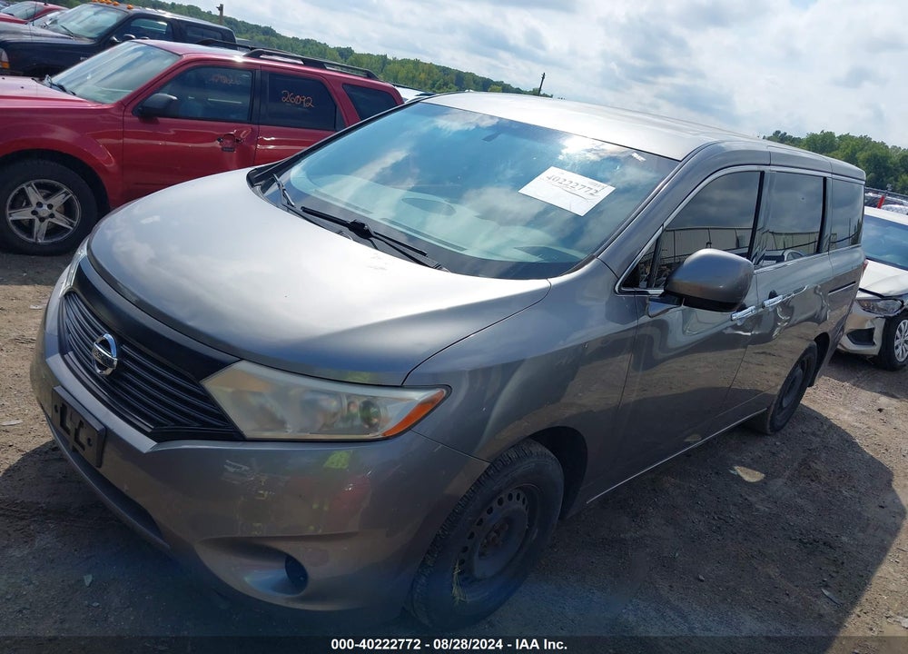 2013 NISSAN QUEST S VIN: JN8AE2KP2D9064168
