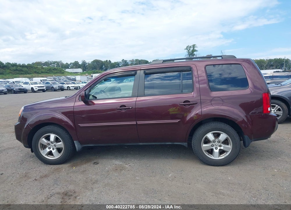 2009 HONDA PILOT EX VIN: 5FNYF48429B039462
