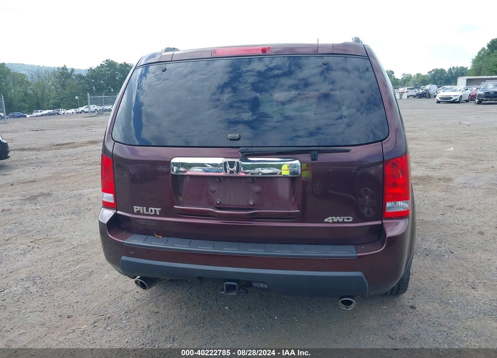 2009 HONDA PILOT EX VIN: 5FNYF48429B039462
