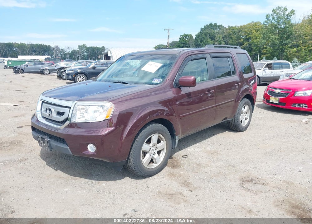 2009 HONDA PILOT EX VIN: 5FNYF48429B039462