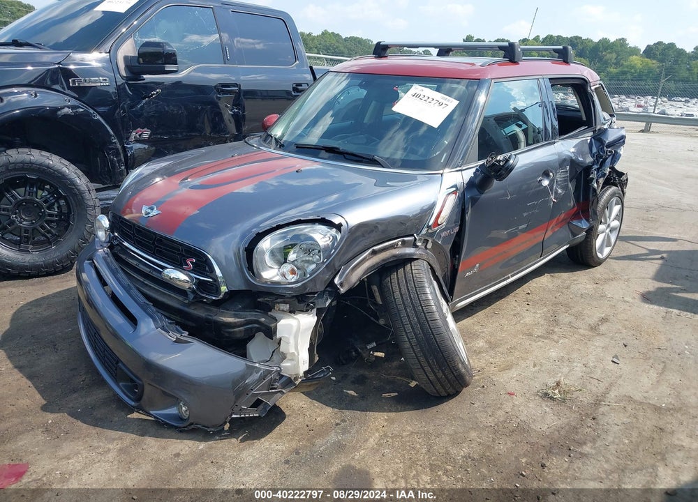 2016 MINI COUNTRYMAN COOPER S VIN: WMWZC5C59GWP49709