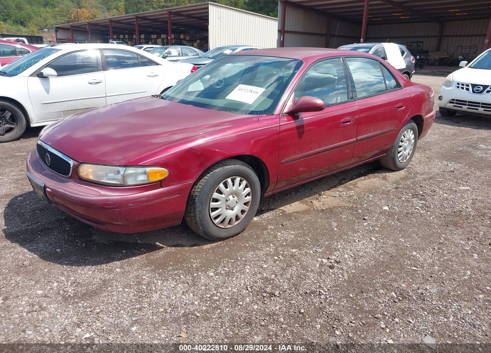 2003 BUICK CENTURY CUSTOM VIN: 2G4WS52J031255307
