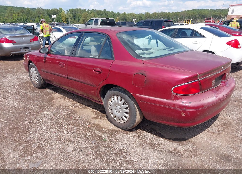 2003 BUICK CENTURY CUSTOM VIN: 2G4WS52J031255307