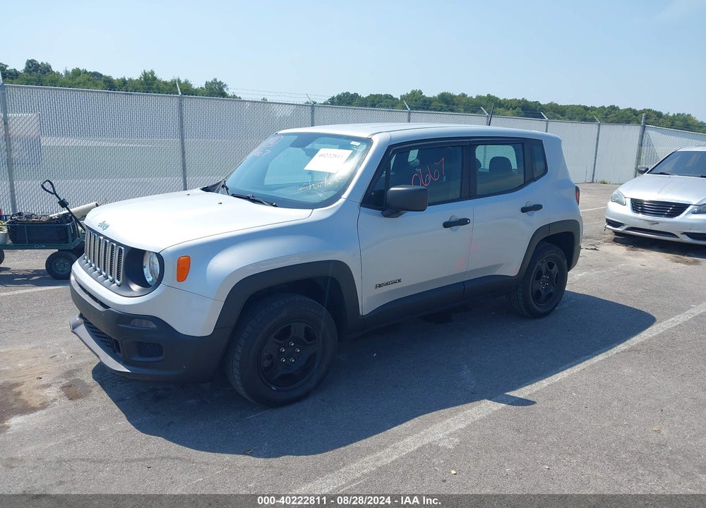 2018 JEEP RENEGADE SPORT 4X4 VIN: ZACCJBAB2JPH79225