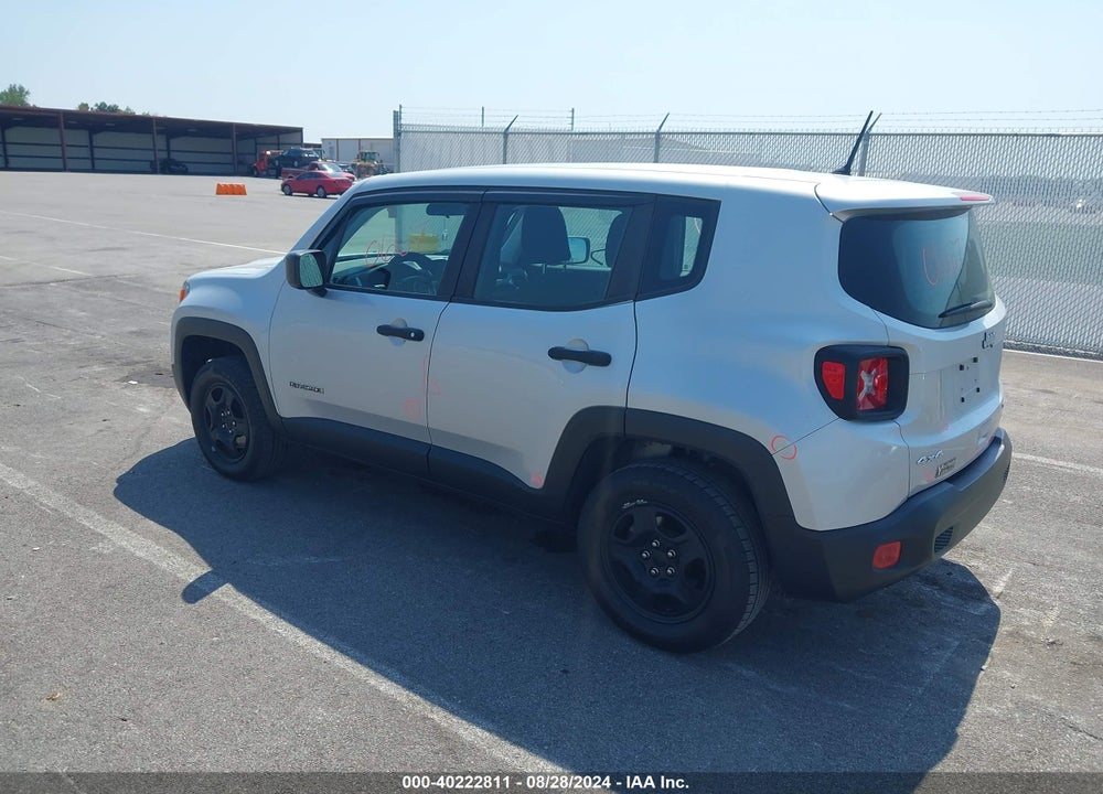 2018 JEEP RENEGADE SPORT 4X4 VIN: ZACCJBAB2JPH79225