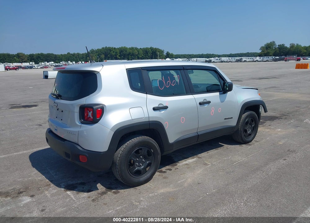 2018 JEEP RENEGADE SPORT 4X4 VIN: ZACCJBAB2JPH79225
