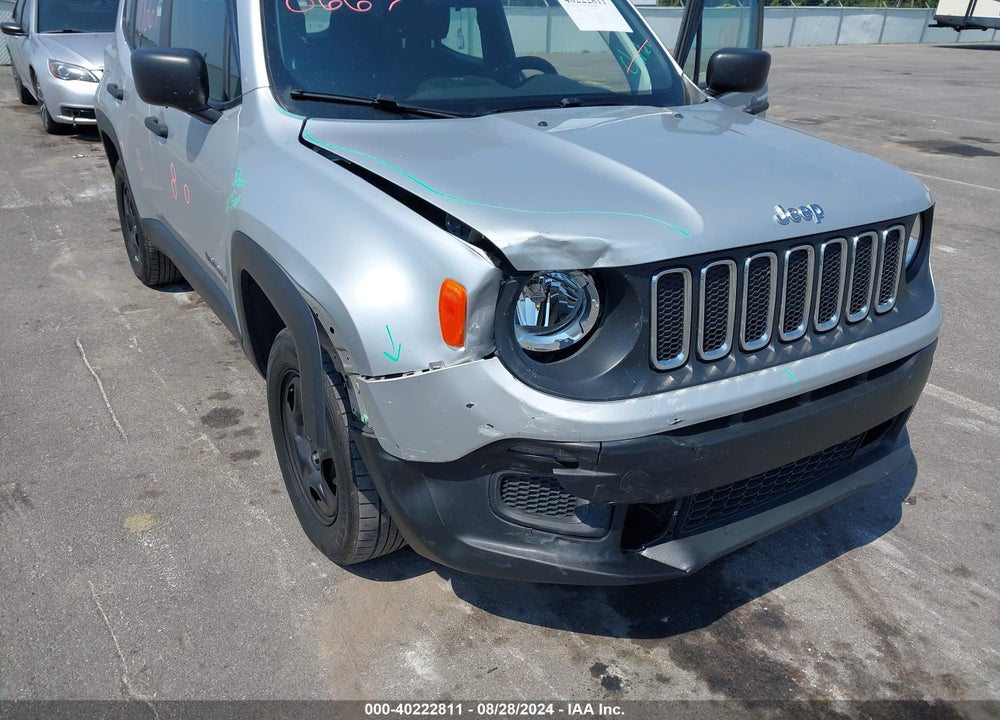 2018 JEEP RENEGADE SPORT 4X4 VIN: ZACCJBAB2JPH79225