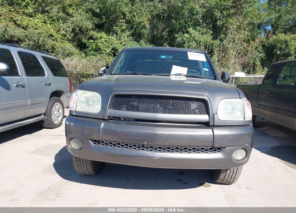 2006 TOYOTA TUNDRA LIMITED V8 VIN: 5TBET38156S504375