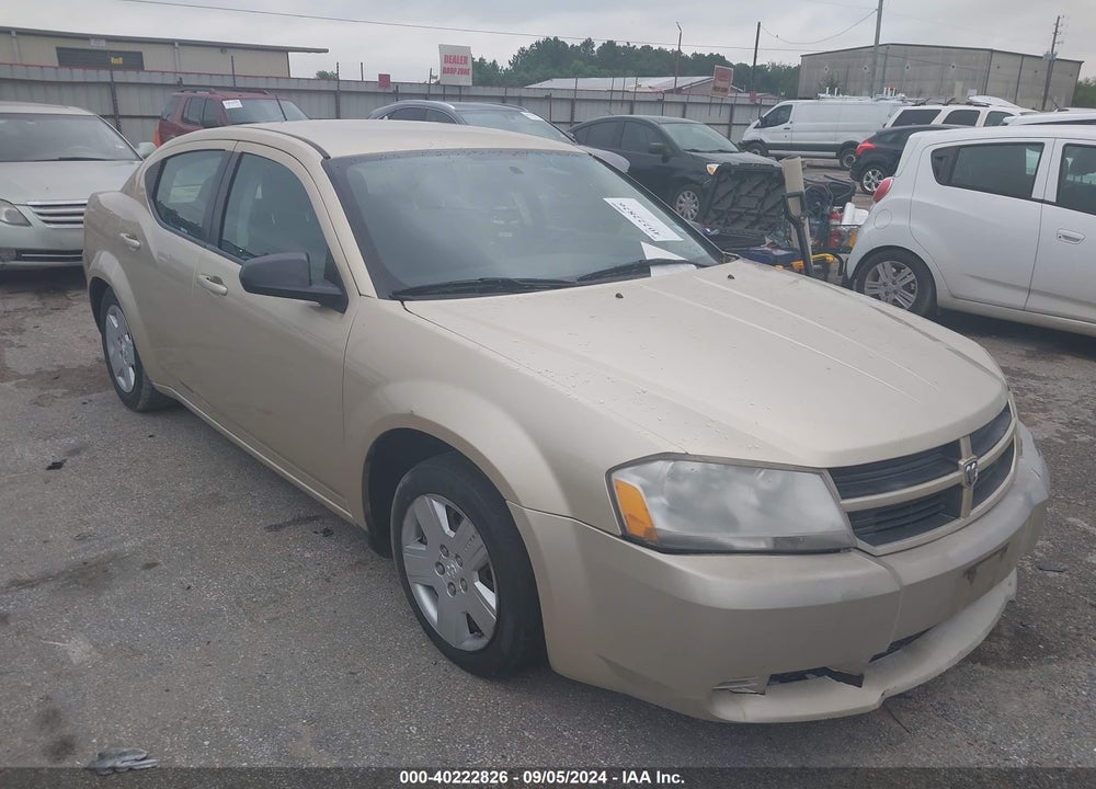 2010 DODGE AVENGER SXT VIN: 1B3CC4FB1AN198288