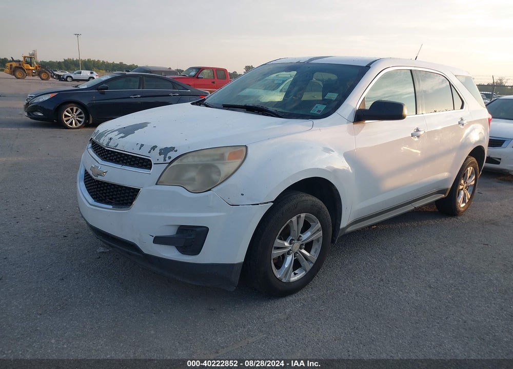 2011 CHEVROLET EQUINOX LS VIN: 2CNALBEC7B6273937