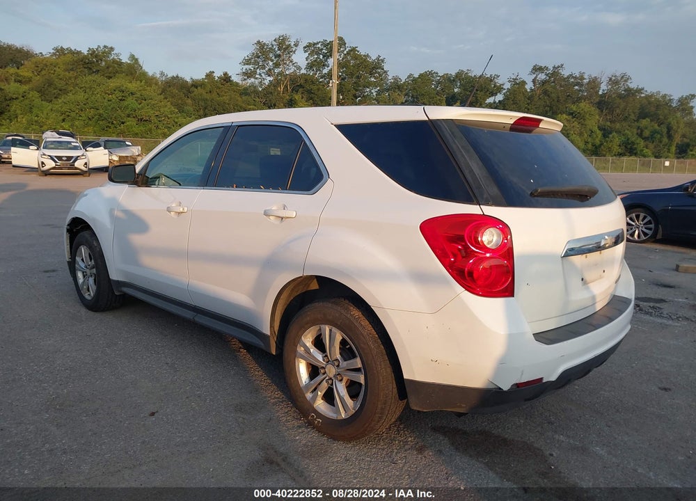2011 CHEVROLET EQUINOX LS VIN: 2CNALBEC7B6273937