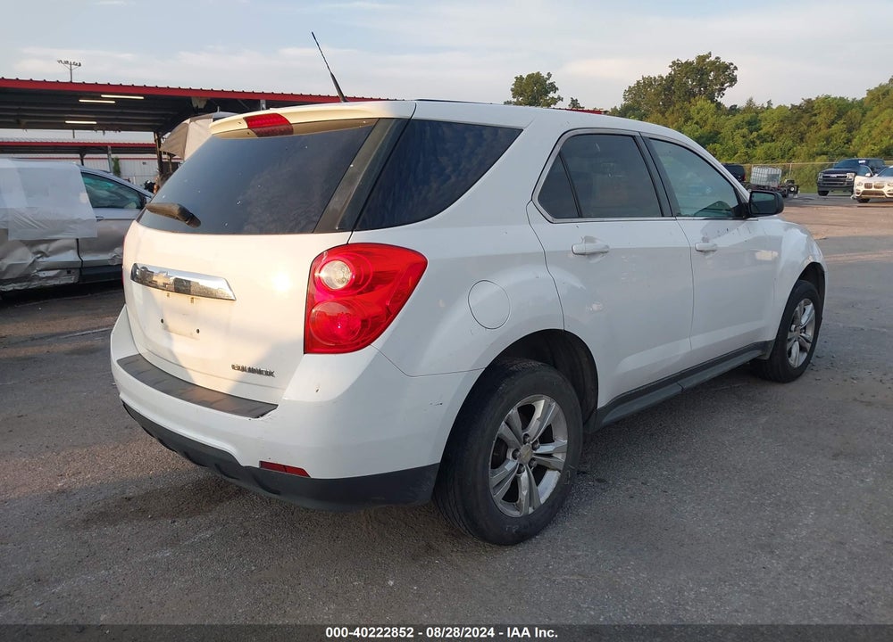 2011 CHEVROLET EQUINOX LS VIN: 2CNALBEC7B6273937