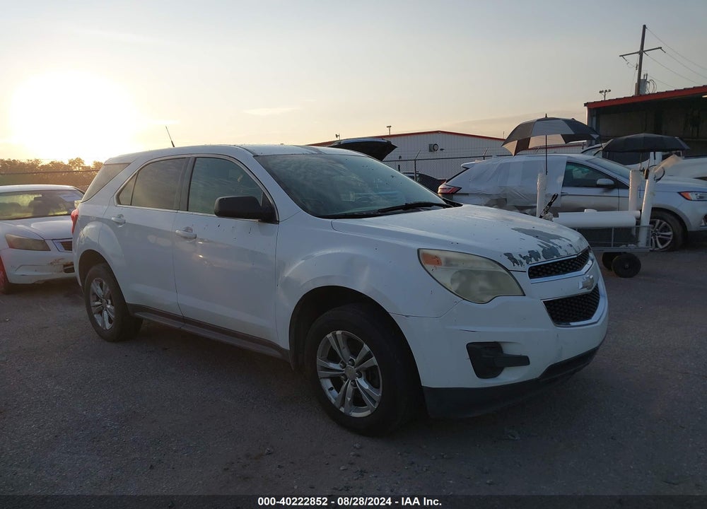 2011 CHEVROLET EQUINOX LS VIN: 2CNALBEC7B6273937