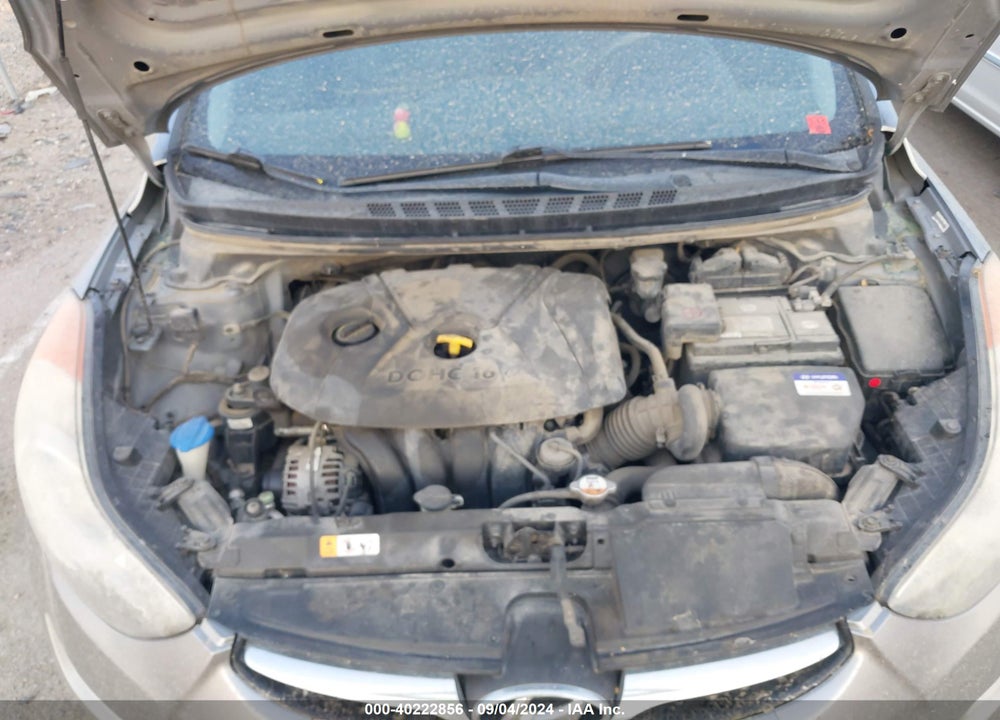 2013 HYUNDAI ELANTRA GLS VIN: KMHDH4AE9DU010483