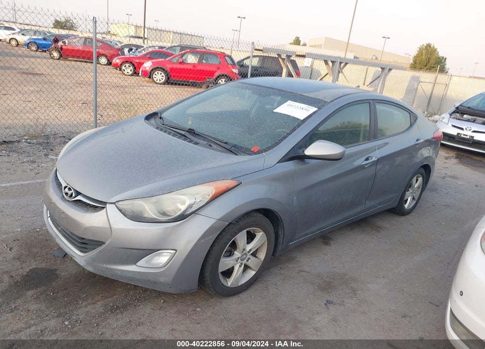 2013 HYUNDAI ELANTRA GLS VIN: KMHDH4AE9DU010483