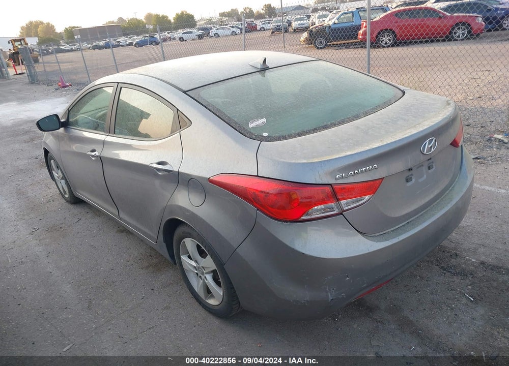 2013 HYUNDAI ELANTRA GLS VIN: KMHDH4AE9DU010483