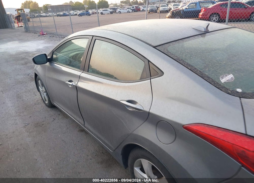 2013 HYUNDAI ELANTRA GLS VIN: KMHDH4AE9DU010483