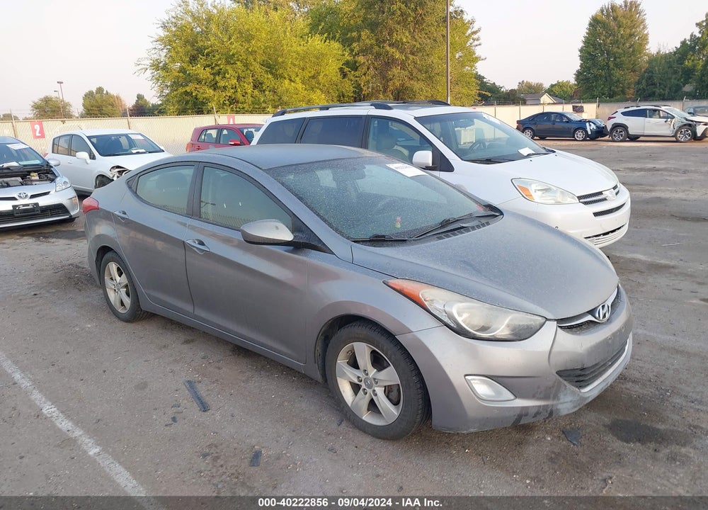 2013 HYUNDAI ELANTRA GLS VIN: KMHDH4AE9DU010483
