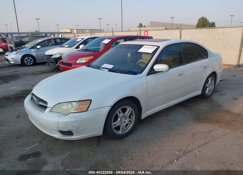 2006 SUBARU LEGACY 2.5I VIN: 4S3BL626867218594