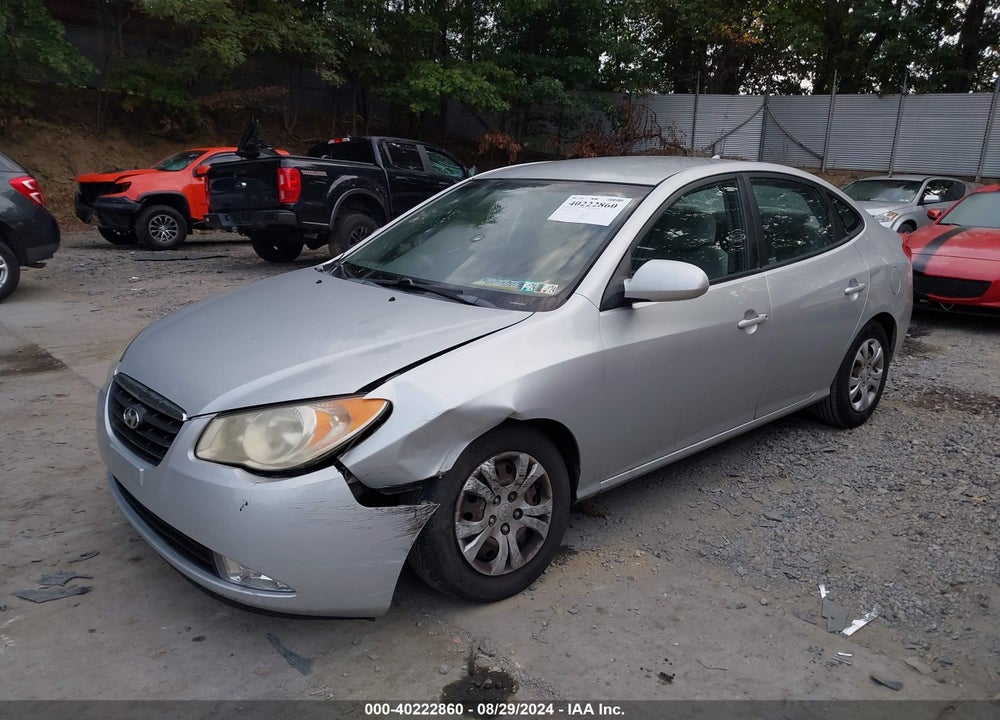 2010 HYUNDAI ELANTRA GLS VIN: KMHDU4AD5AU883338