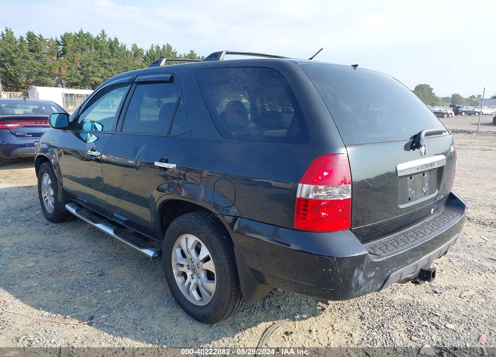 2003 ACURA MDX VIN: 2HNYD18933H526116