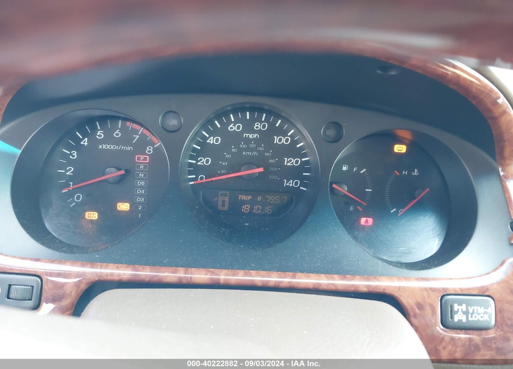 2003 ACURA MDX VIN: 2HNYD18933H526116