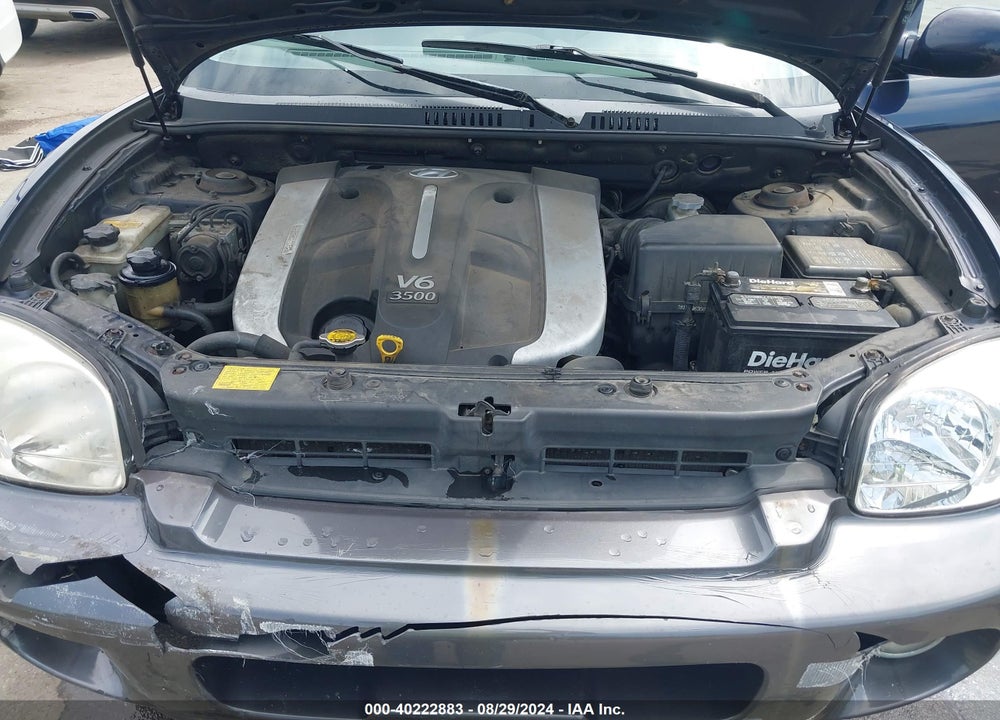 2005 HYUNDAI SANTA FE GLS/LX VIN: KM8SC13E45U904457