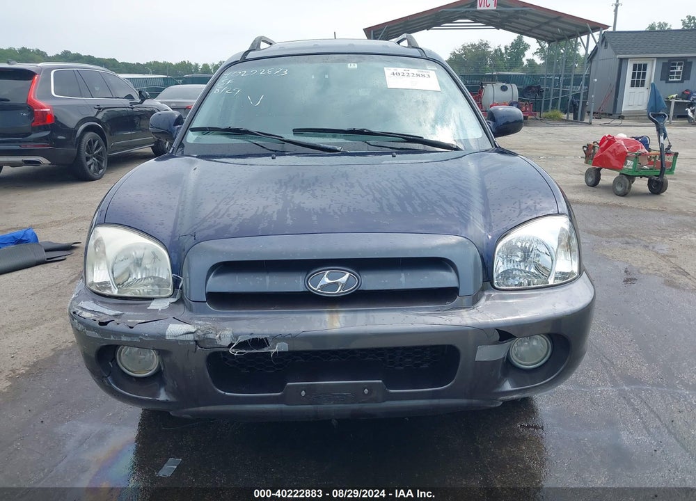 2005 HYUNDAI SANTA FE GLS/LX VIN: KM8SC13E45U904457