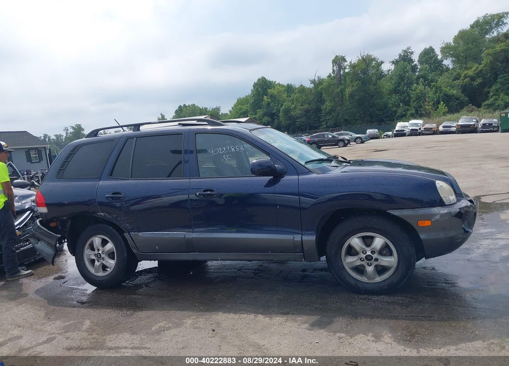 2005 HYUNDAI SANTA FE GLS/LX VIN: KM8SC13E45U904457