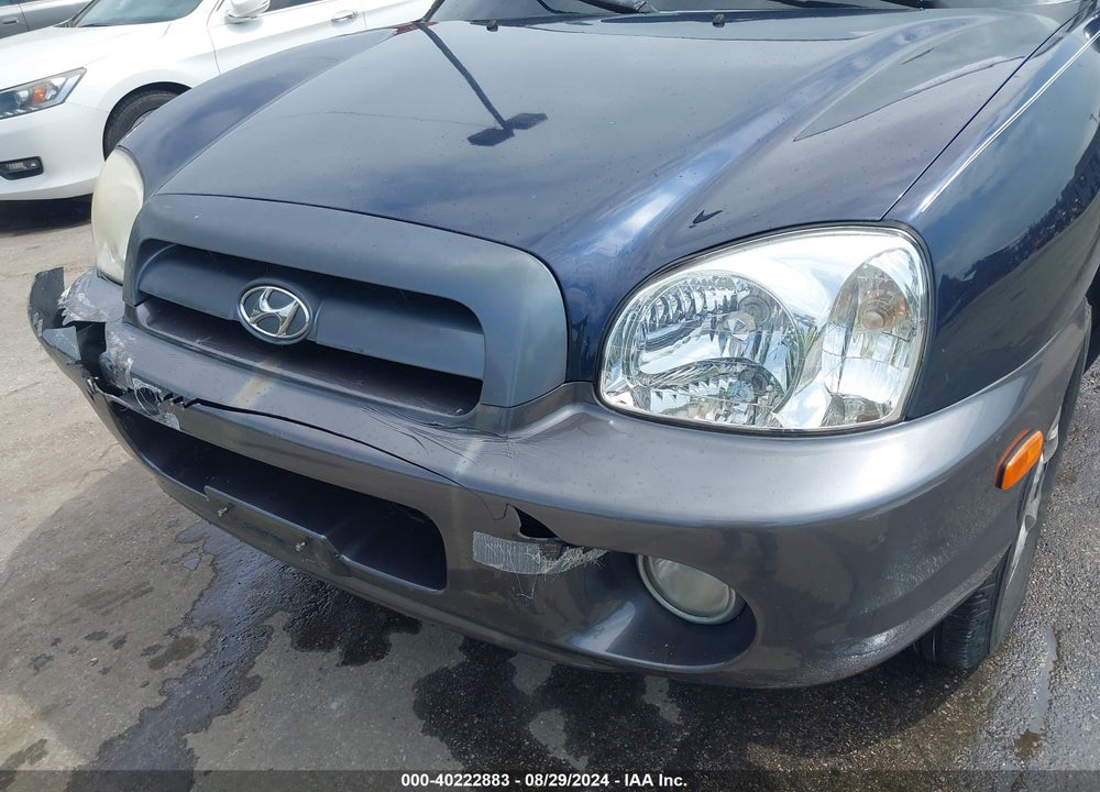 2005 HYUNDAI SANTA FE GLS/LX VIN: KM8SC13E45U904457