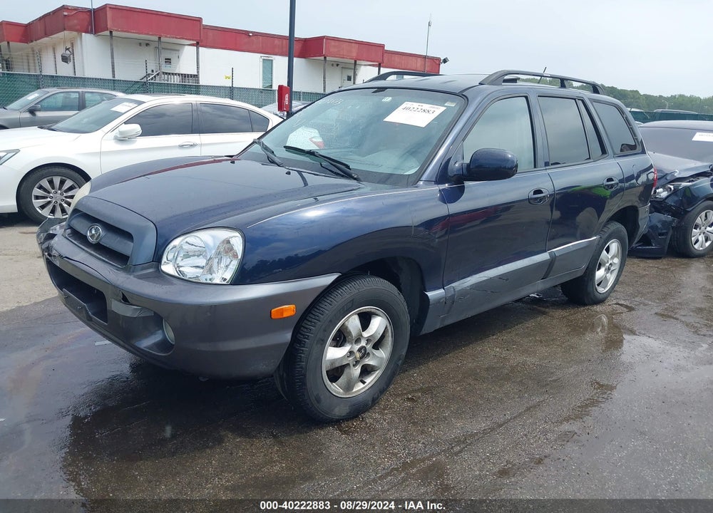 2005 HYUNDAI SANTA FE GLS/LX VIN: KM8SC13E45U904457