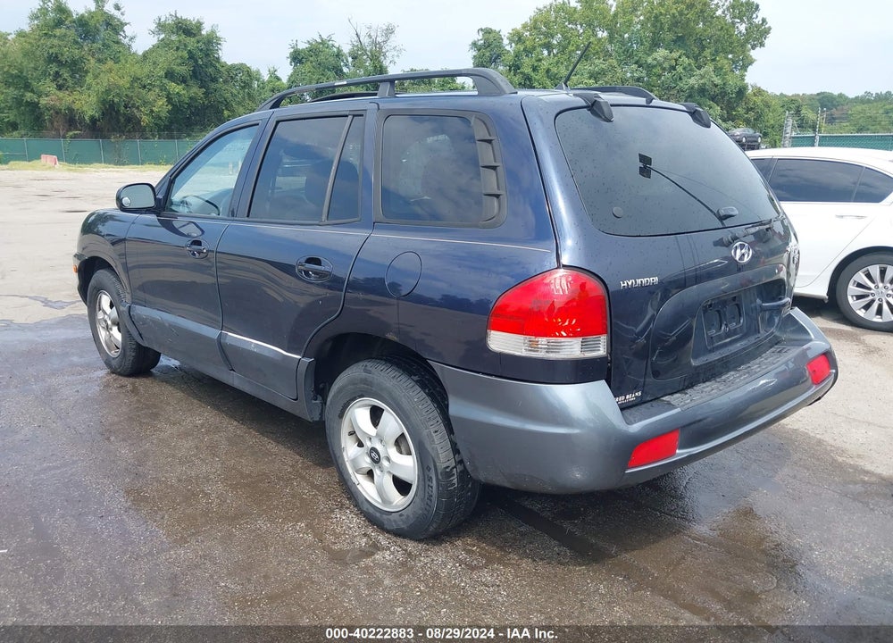 2005 HYUNDAI SANTA FE GLS/LX VIN: KM8SC13E45U904457