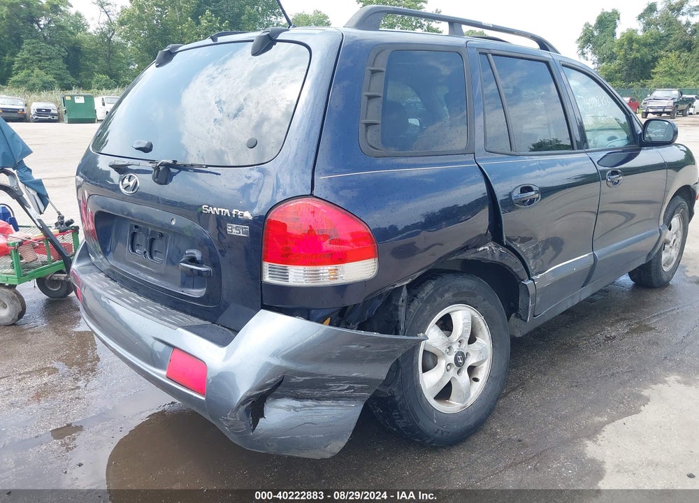 2005 HYUNDAI SANTA FE GLS/LX VIN: KM8SC13E45U904457