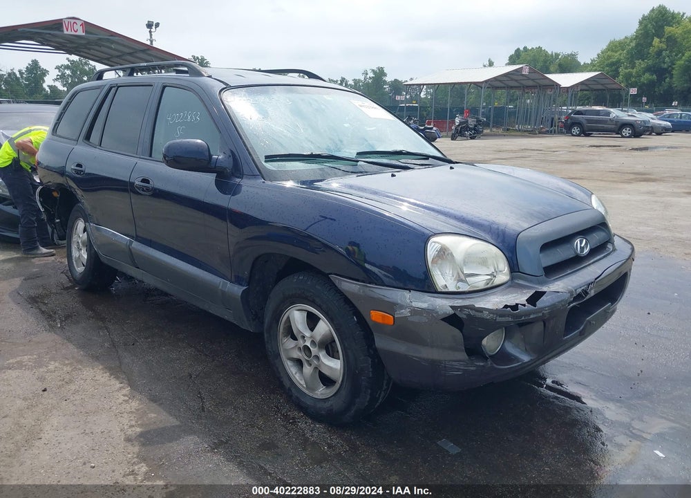 2005 HYUNDAI SANTA FE GLS/LX VIN: KM8SC13E45U904457