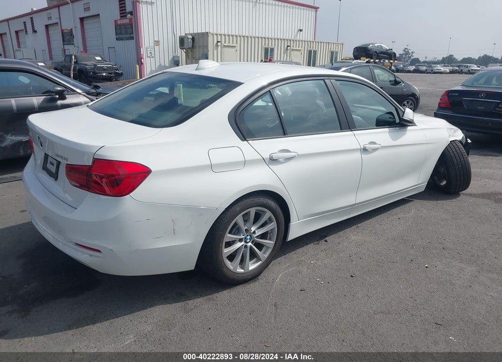 2018 BMW 320I XDRIVE VIN: WBA8E5G58JNU45784